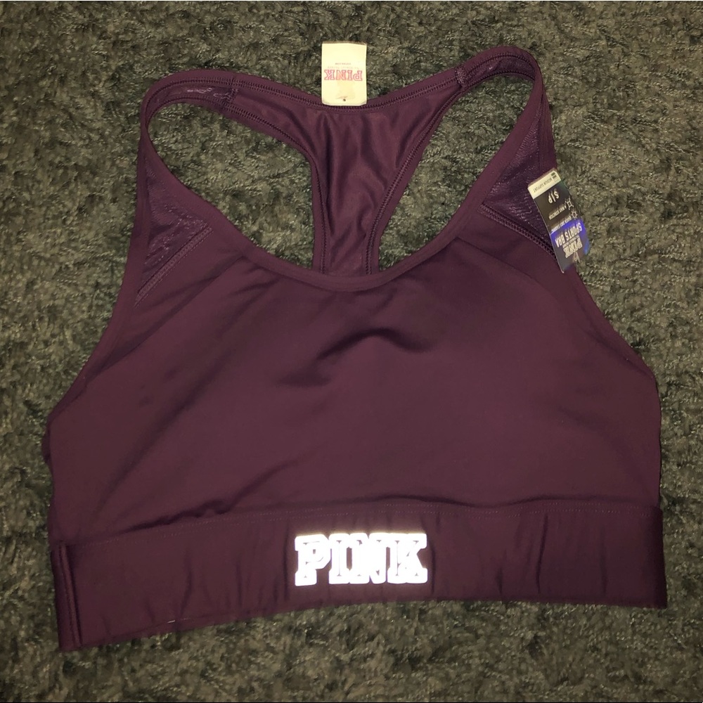 2 NEW PINK Victoria secret sports bra’s